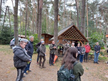 Jesienne sprzątanie rezerwatu Rawka 2023, 